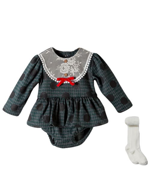 Bodić Retro tufnice (zeleno-sivo)
