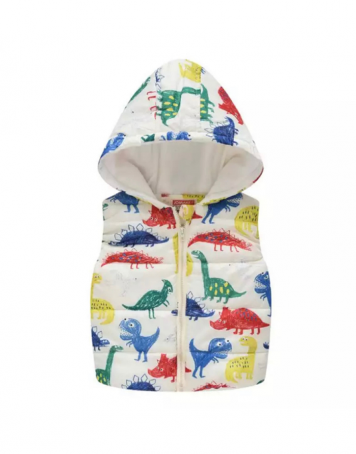 Prsluk Beli dino